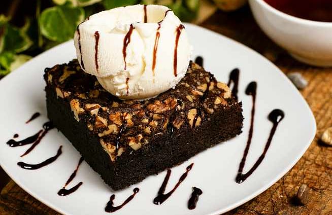  A delicious brownie