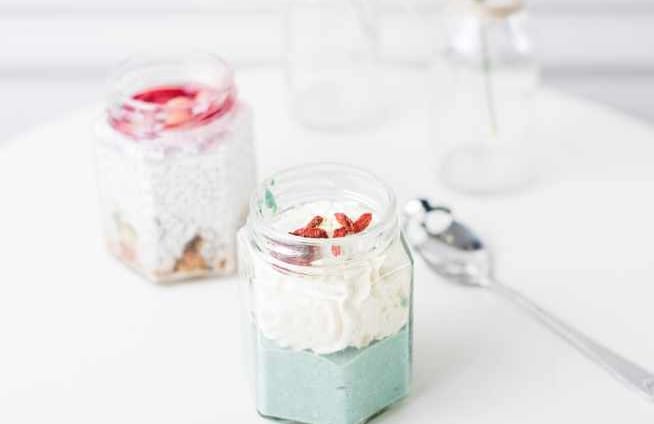  A delicious panna-cotta